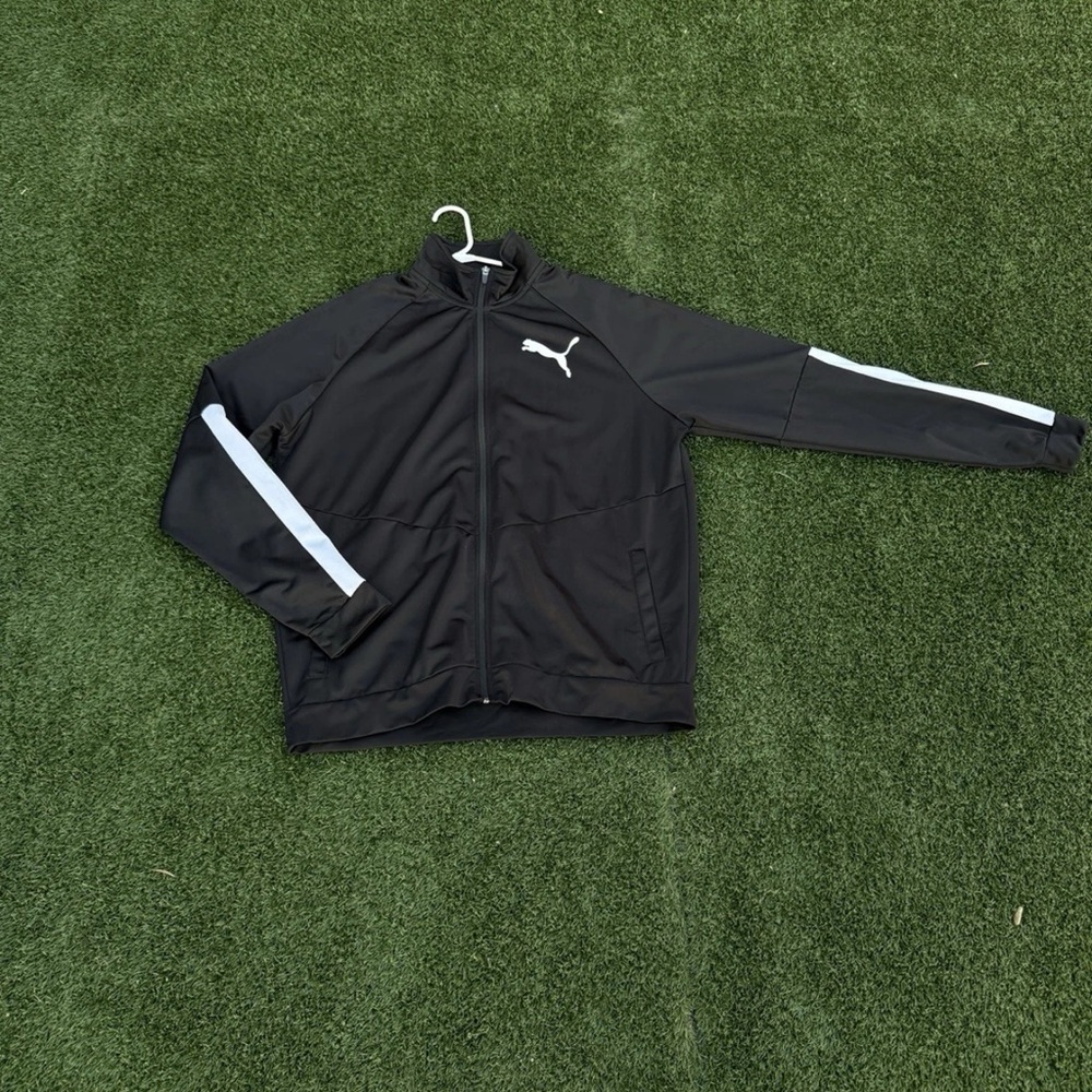 Puma Black and White Windbreaker Jacket Worn Once Only!